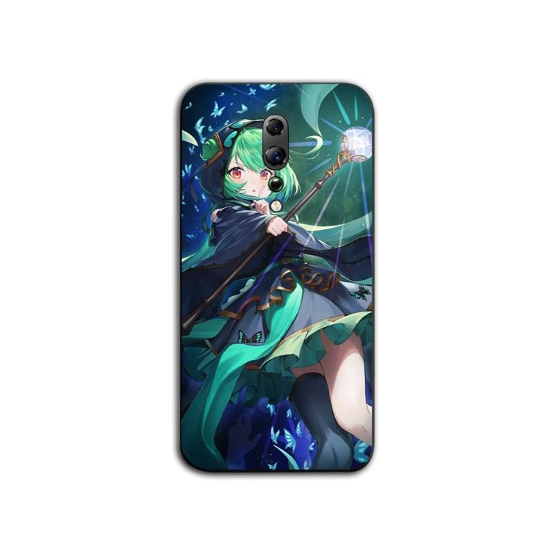 Uruha Rushia Hololive Phone Case For OPPO Find X5 X3 X2 A93 Reno 8 7 Pro A74 A72 A53 Soft Black Phone Cover