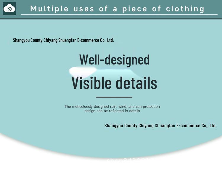 Unisex Full-Body Split Raincoat and Pants Set for Cycling