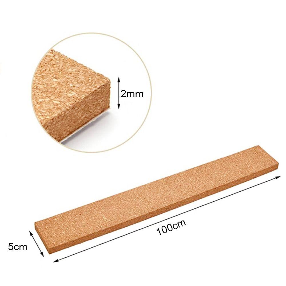 Multifunctional Self-Adhesive Cork Board Strips Bulletin Board Strips Living Room Decor
