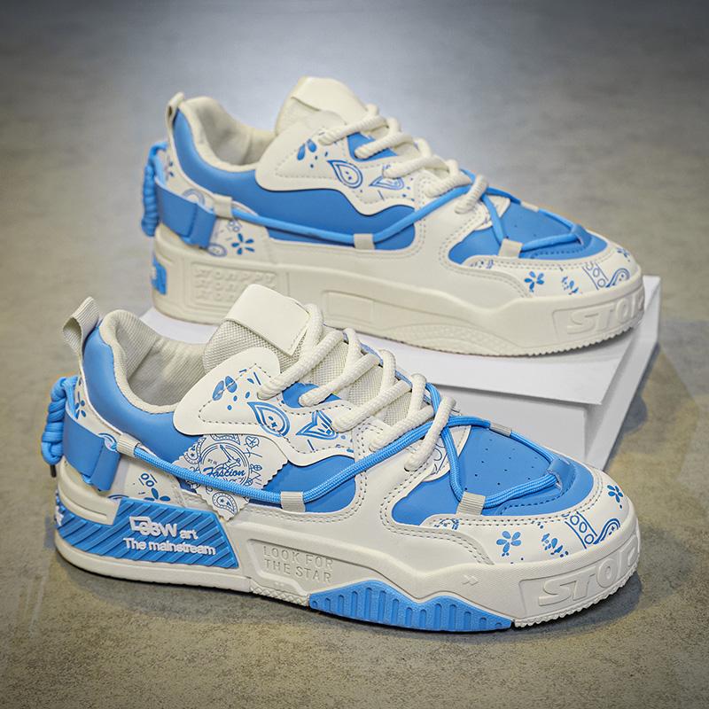 

New AutumnAll Casual Board Shoes Men s Shoes Sports Thick Sole Increase Bread Shoes Non-slip Wear-resistant Casual Shoes 44