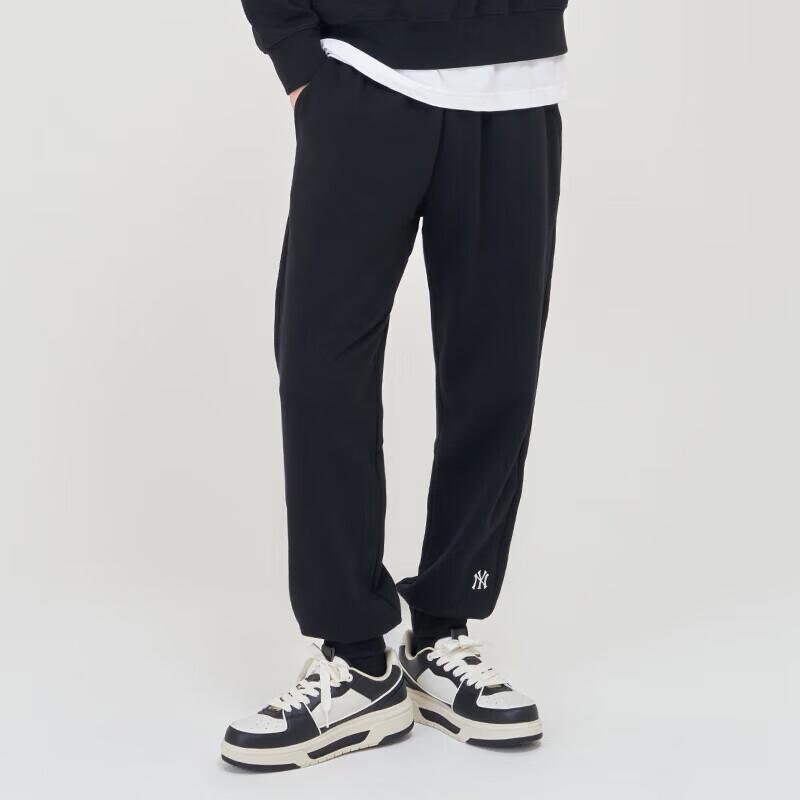 New MLB New York Yankees Old Flower Casual Sportswear Unisex Black 3AHDM0141-50BKS+APTB0141-50BKS