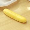 4-Piece Cute Ceramic Chopstick Rests, Stylish Tableware for Utensils, Gift (Bread)