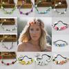 Boho Blumen Frauen Mädchen Blume Haarband Stirnband Festival Party Hochzeit Dekor