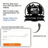 Customizable Metal Camping Sign - Power-Free, Multipurpose Hanging Decor for Home & Outdoor