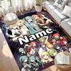 Custom Name Personalized Hatsune Miku Print Carpet, Versatile Home Decor Rug, for Playroom, Apartment, Balcony, Entryway, Hallway Gift