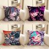 1pc M-Mioda Ibuki Pillow Case Fashion Square Pillowcase Bedroom Sofa Room Ins Decoration Leisure
