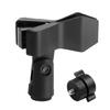 Microphone Ball Head Adapter Clip 17mm Base for Stands Tripods Threaded Connection Secure Mounting