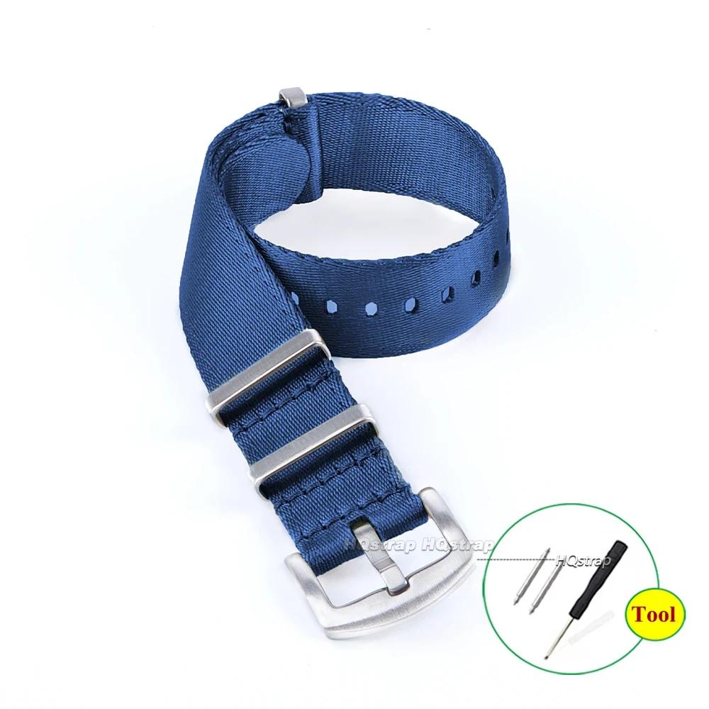 Curea din Nailon de Calitate Premium 18mm 20mm 22mm Bandă de Ceas din Pânză Împletită Bărbați Femei Brățară Sport Moale Militară Accesorii