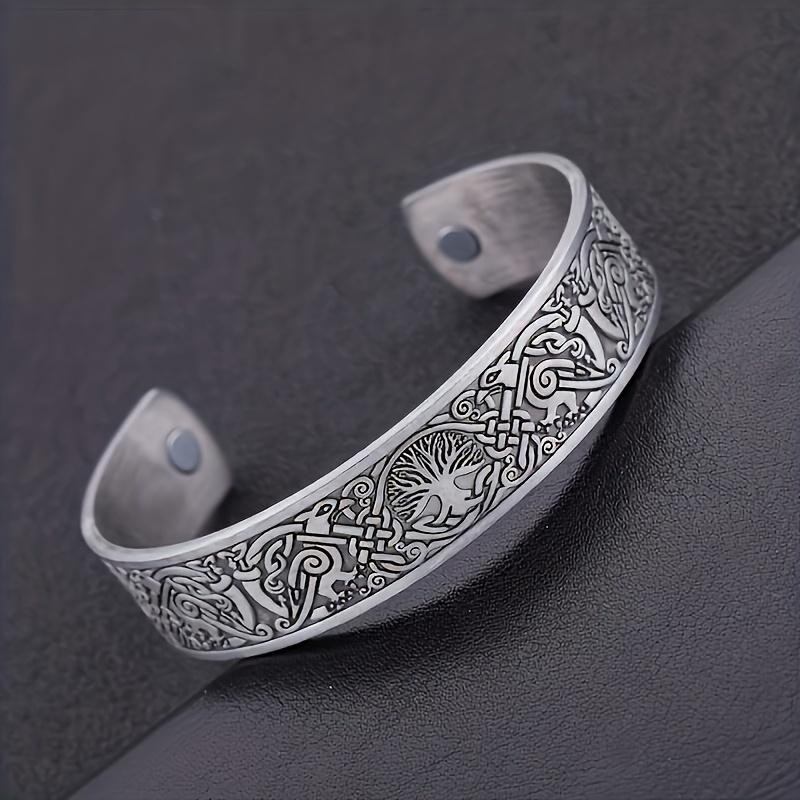 [Classic Tree of Life Open Bracelet] Vintage Tree of Life Magnetic Copper Open Bracelet