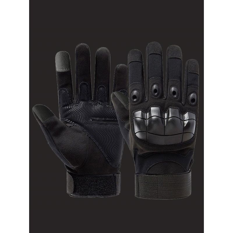 Gloves Men's Long Finger Outdoor Mountaineering Full Finger Wear-Resistant Open Finger Protective Training Riding Motorcycle Half Finger Gloves