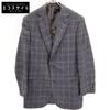 Purple COLOSSEO Check Wool Jacket Jacket 48 purpleUsed