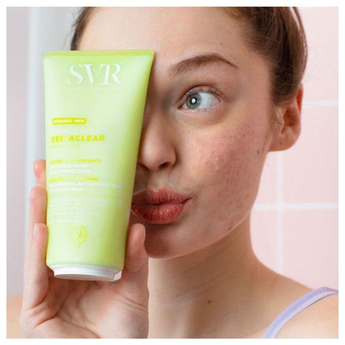 Crème Lavante - SVR - Sebiaclear - 200ml - Anti-imperfections - Hydratante