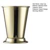 400ml Julep Cups Stainless Steel Drinking Glasses Vintage Metal Cocktail Cup for Derby Party Supplies Home Restaurant Outdoors Camping