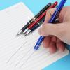 6/12 PCS Erasable Colour Gradient Ballpoint Pen Multifunctional Tool Pen Fashion Creative Stylus Stationery Writing School Ball Gel Pen