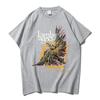 Unisex Streetwear Band Lamb of God Graphic Tshirt Heavy Unisextal Cotton Soft Tshirts for UnisexWomen Hip Hop Fashion Printing Tees
