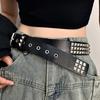 Retro Pánský Kovový Pás Y2K Klubový Rockový Styl Pás Trend Dámské Pásky Módní Dekorace