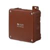 2K Box IP55 / IP 65 98x98x46 Brown