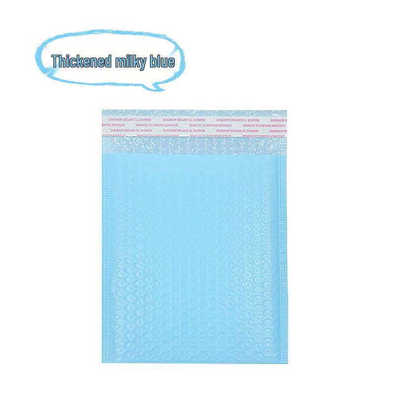 Large Self-Adhesive Bubble Wrap Bags for Clothing - Shockproof and Thickened Packaging with Foam for Small Card Protection