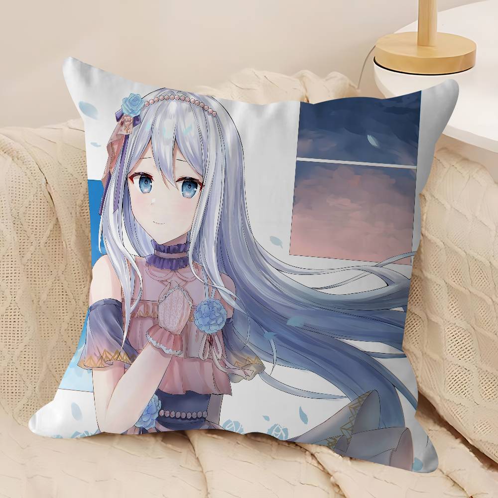 

Project SEKAI Yoisaki Kanade Подушка Подарки Мебель для дома и офиса Спальня Диван Автомобильная наволочка Чехол 45x45см 12x12Inch