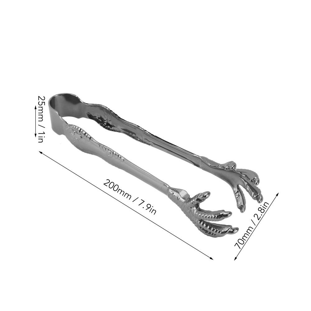 Eagle Claw Style Design Serving Tong Claw Style Ice Tong Picking Up Ice Cubes Sugar Cubes
