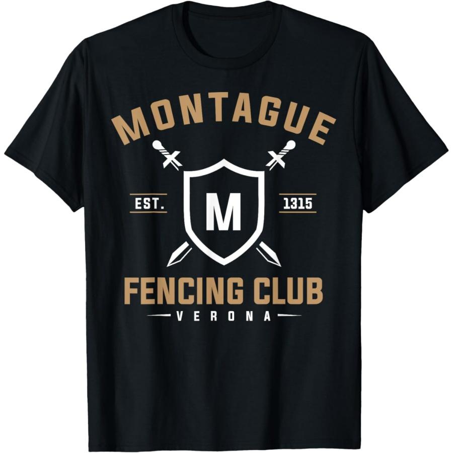 Montague Fencing Club - William Shakespeare T-Shirt XXXXXL разноцветный