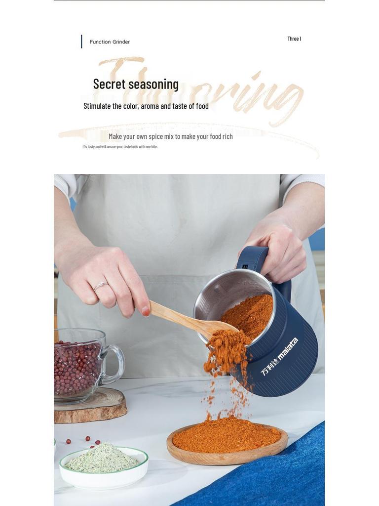 Wanlida Multifunktionale Haushalts-Superfeinmühle für Chinesische Medizin und Getreideergänzungen