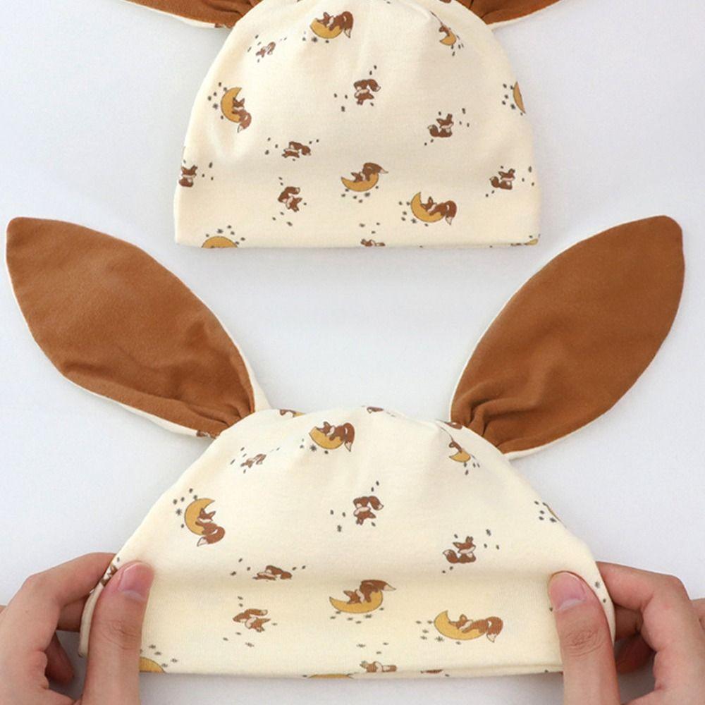 Cute Beanie Hats Long Ears Newborn Cap New Bunny Hat for Baby