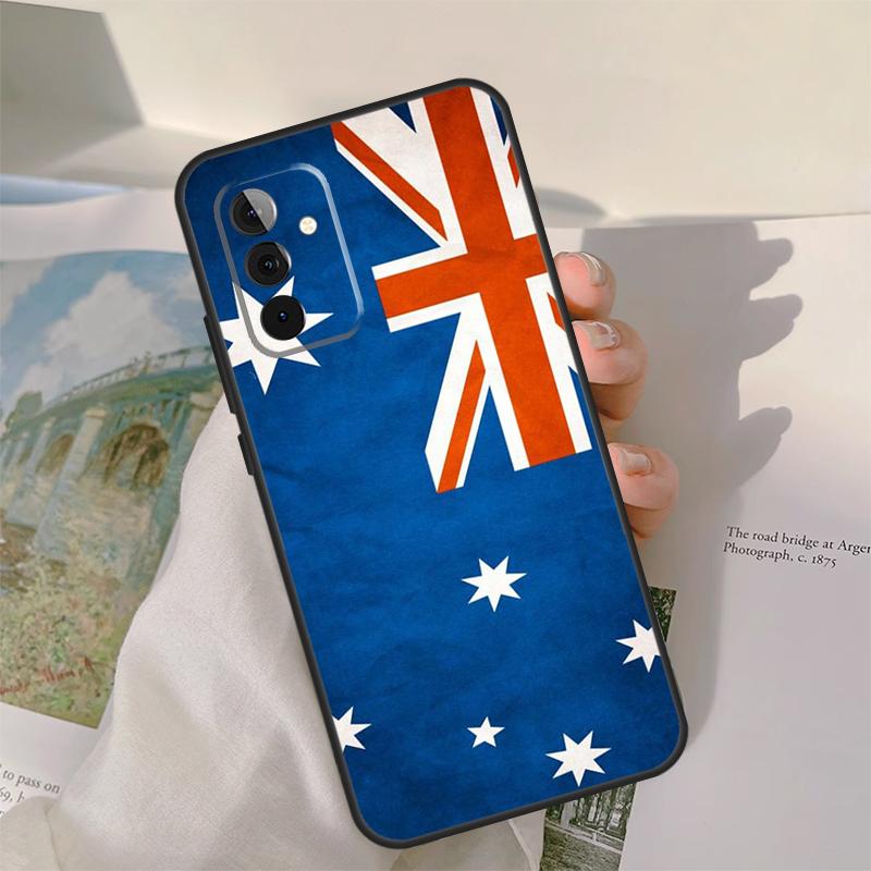 Australia Flag Case For Samsung Galaxy A52 A32 A12 A22 A16 A26 A36 A56 A06 A55 A35 A15 A54 A34 A14 A13 A53