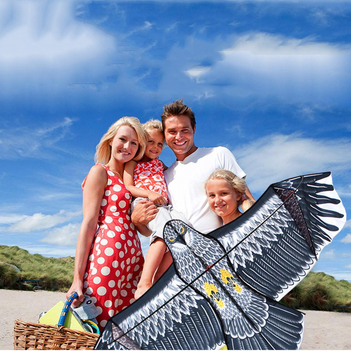 

KITE-Strong Eagles!Huge Beginner Ea-gle Kites For Kids And Adults.74-Inch