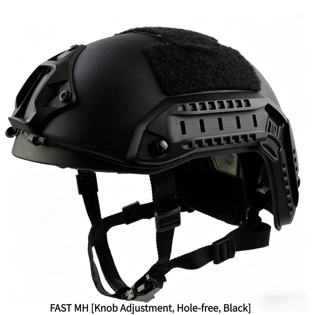 Fast Tactical Helmet, ABS Shell, Adjustable Suspension, 55-60cm Head Circumference, for CS Airsoft, Outdoor Training, Paintball & Cycling