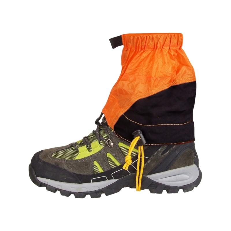 Copriscarpe Resistente all'Acqua per Trekking nel Deserto e sulla Neve con Tessuto Ripstop Leggero Vestibilità Regolabile Escursionismo Alpinismo