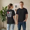 Backprint Men I Love My Girlfriend So Please T Shirts Stay Away From Me Funny 100% Cotton Merch