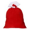 Red Extra Large Christmas Bag Creative Plush Storage Pouch Xmas Decoration Candy Bag  Christmas Eve