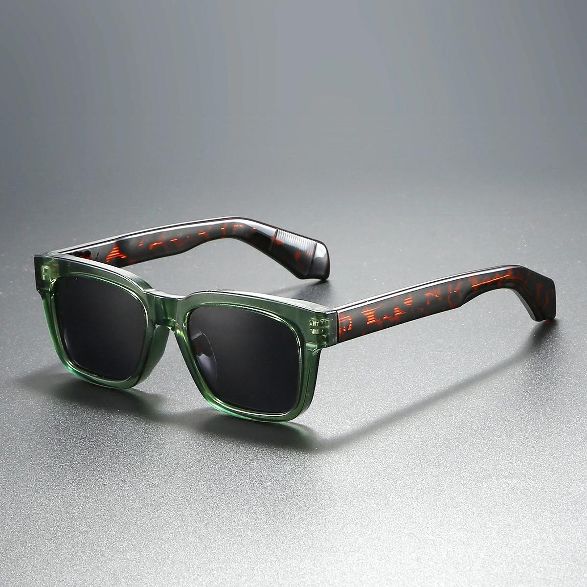 

2025 Men Sunglasses Polarized Square Glasses for Driving Fishing Travel UV400 Fashoinable Sun Shades Metal Core Exquisite