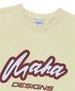 MAHAGRID Maha Spellout Tee Cream(Mg2Fmmt531A)