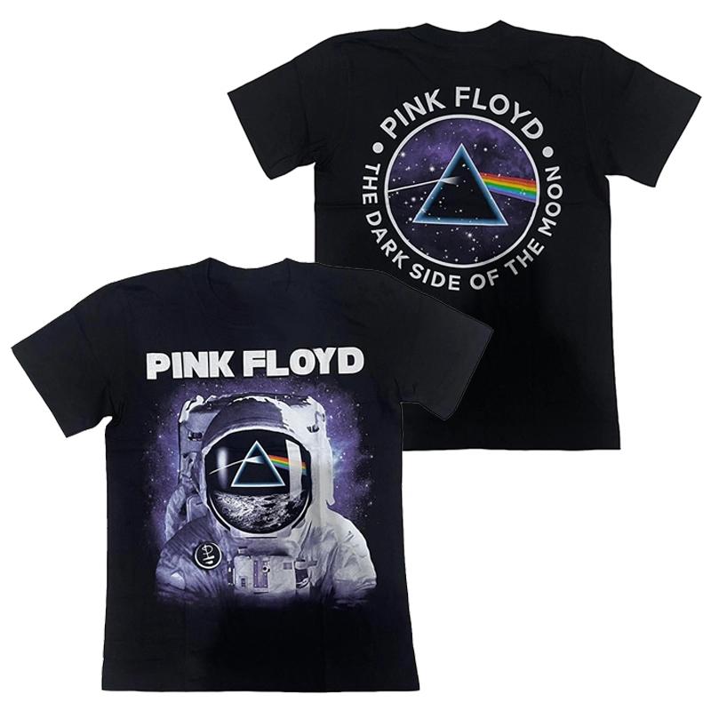 

Pink Floyd Print Tshirt Men Women Cotton Hip Hop Oversized Tshirt Short Sleeve T Shirt Streetwear Tops Tee Loose Comfortable XL