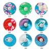 Nail Art Practice Base Resin Display Stand with Sea Shell Designs for Manicure Training Nail Artists Practice Base