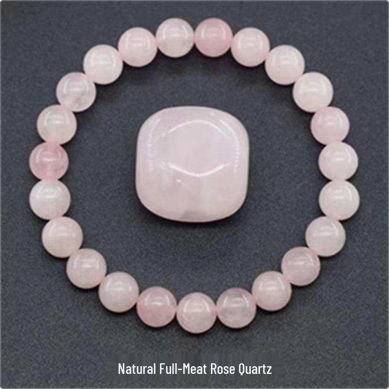 Jingde Jewelry Natural Agate Bracelet: Single-Loop Crystal Stone for Men and Women