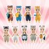 Sonny 9pcs Angel Mini Cat Pvc Figure Blind Box Gift Overalls Doll Toy Set Gift