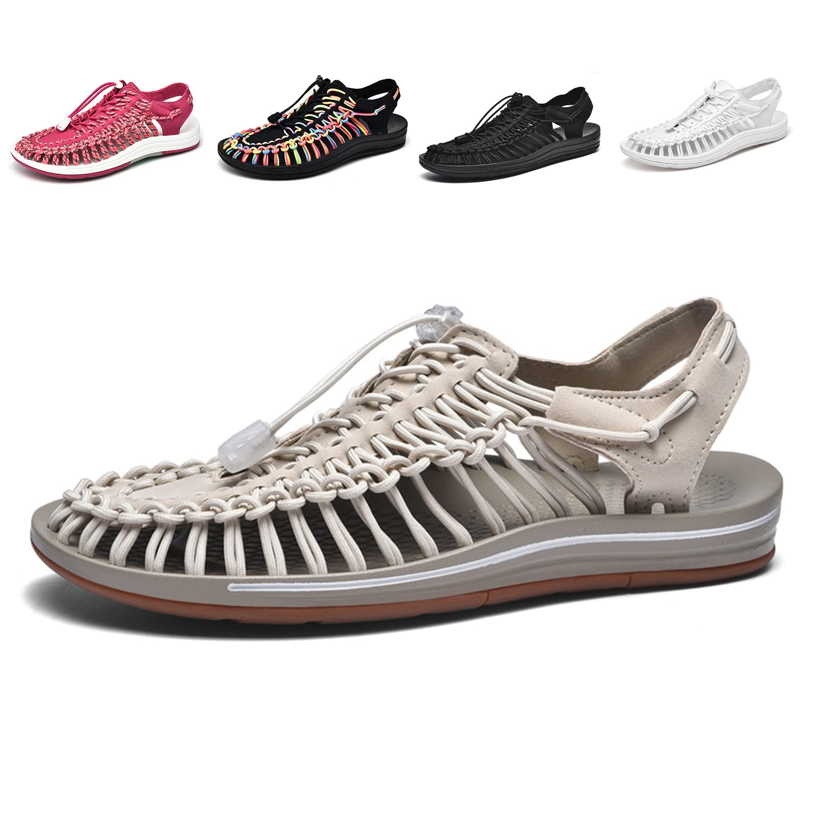 

Sports Outdoor Beach Comfort Casual Summer Easy to Walk Thick Suitable for Land and Water Size [todaysunny] Women s Sandals, Sandals, Sandals, бежевый