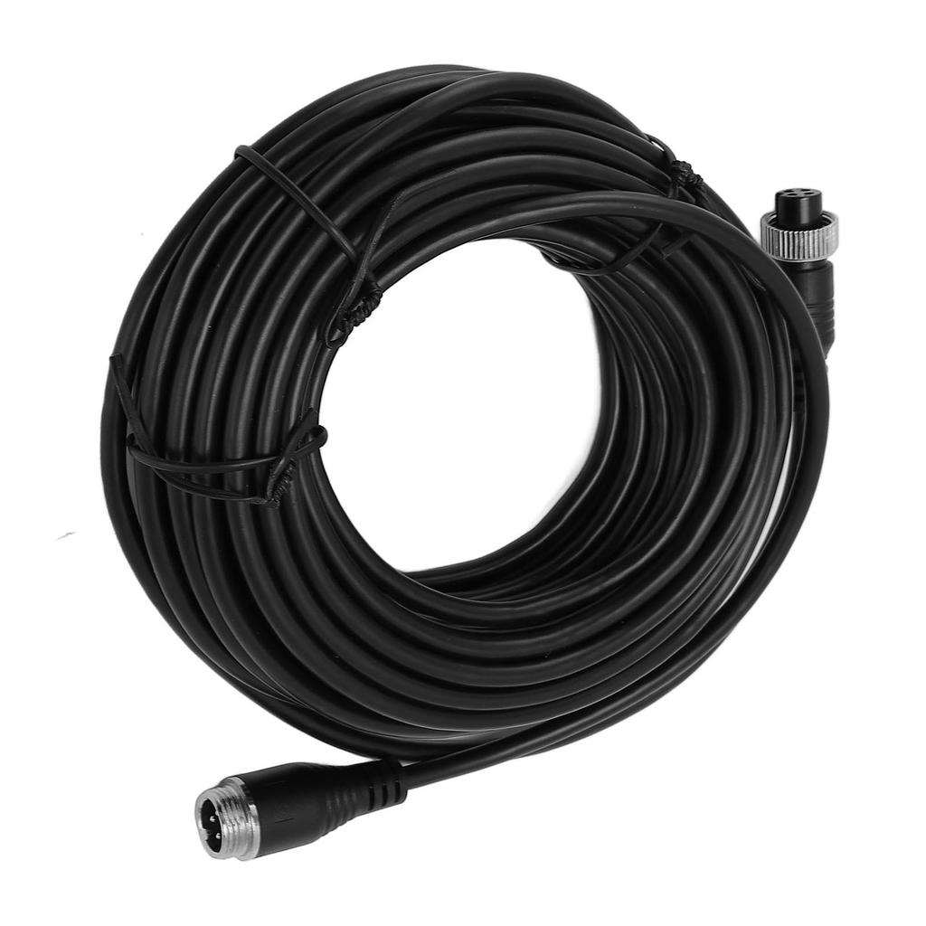 4Pin Backup Camera Extension Cable Stable Signal Clear Image Output Dash Cam Rear View Reverse Camera Extension Cord