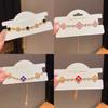 Floral Hand Chain With Gold Plating For Women Fashion Accessory Summer