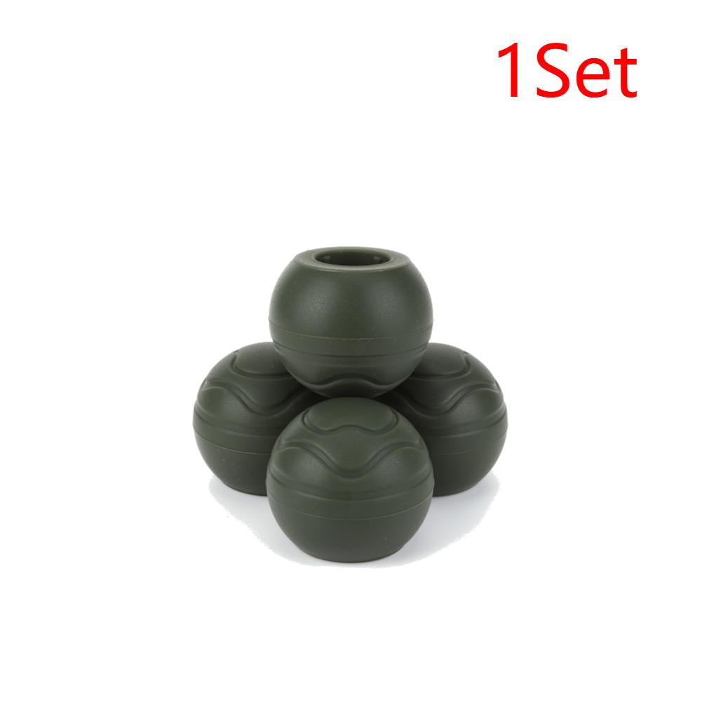 4-20Pcs Camping Chair Leg Cap Anti Slip Outdoor Chair Leg Tips Ball Cap Shock Absorption Moon Chair Foot Cover for Helinox Chair