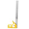 Stainless Steel Adjustable Combination Square Angle Ruler 90 Degree Woodworking Measuring Tool