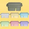 3 In 1 Paint Brush Cleaner Washer Multifunctional Painting Brush Washing Bucket Tool Basin Holder Tray Palette Lid