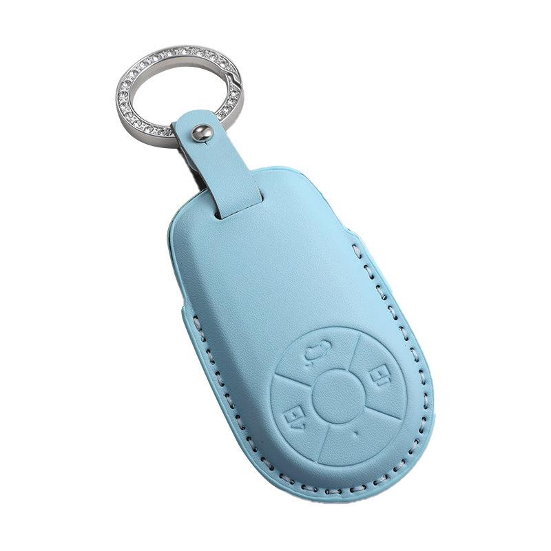 ORA Good Cat Key Case: Black/White Cat Shell with Lightning & Ballet Cat Remote Control Cover.