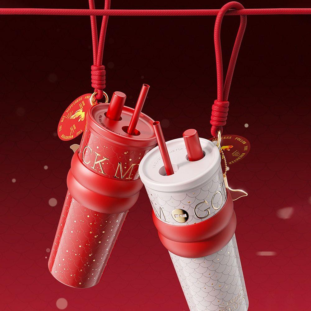 Insulation Or Cooling Ceramic Coated Coffee Cup 710ML Insulated Cup Portable Vacuum Cup