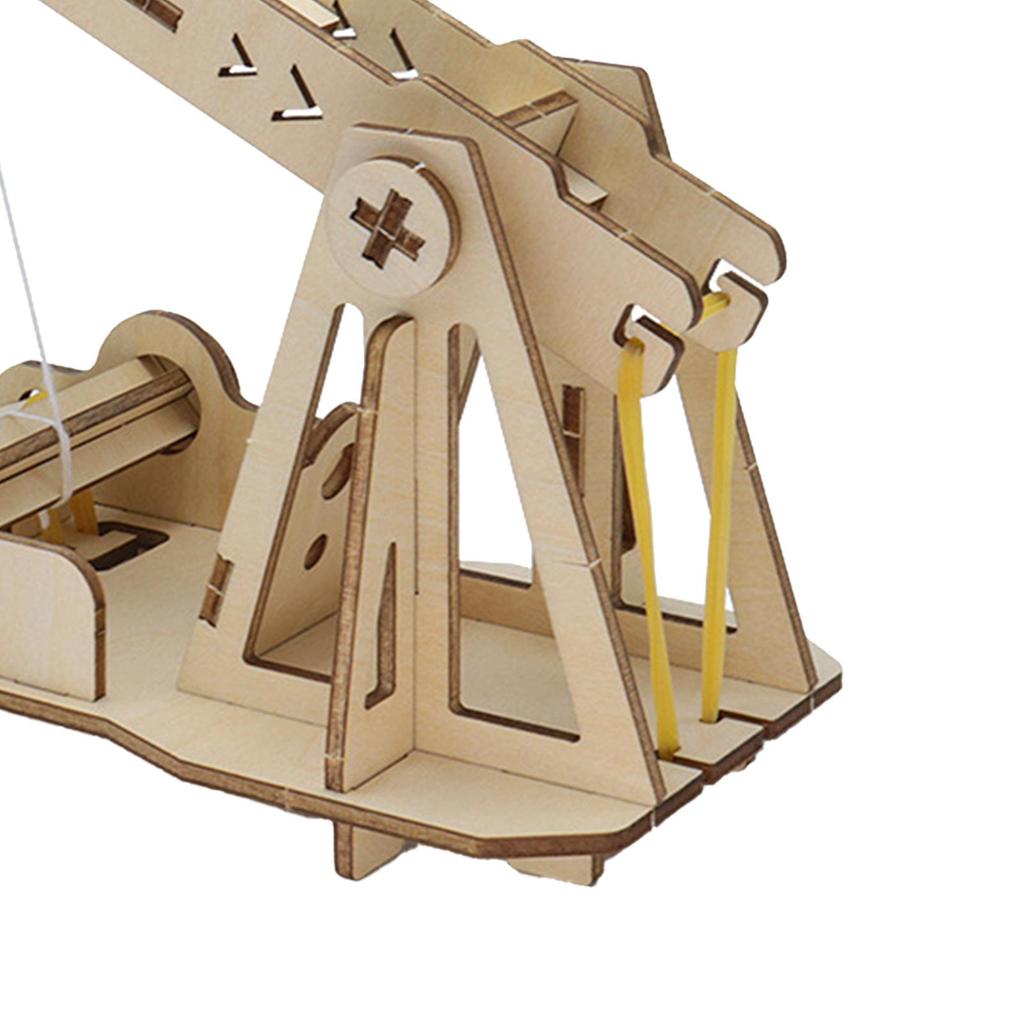 Stem Science Experiment Set Simple Catapults Educational Brain Teaser School Making Lever