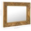 VidaXL Wall Mirror Baroque Style 50x40 Cm Gold 320309
