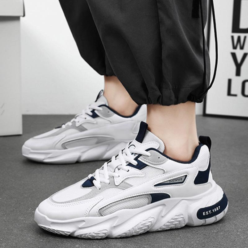 Pánské tenisky na platformě, módní letní trendy, vysoce kvalitní síťované prodyšné běžecké boty, tenisové boty, módní všestranné ležérní boty